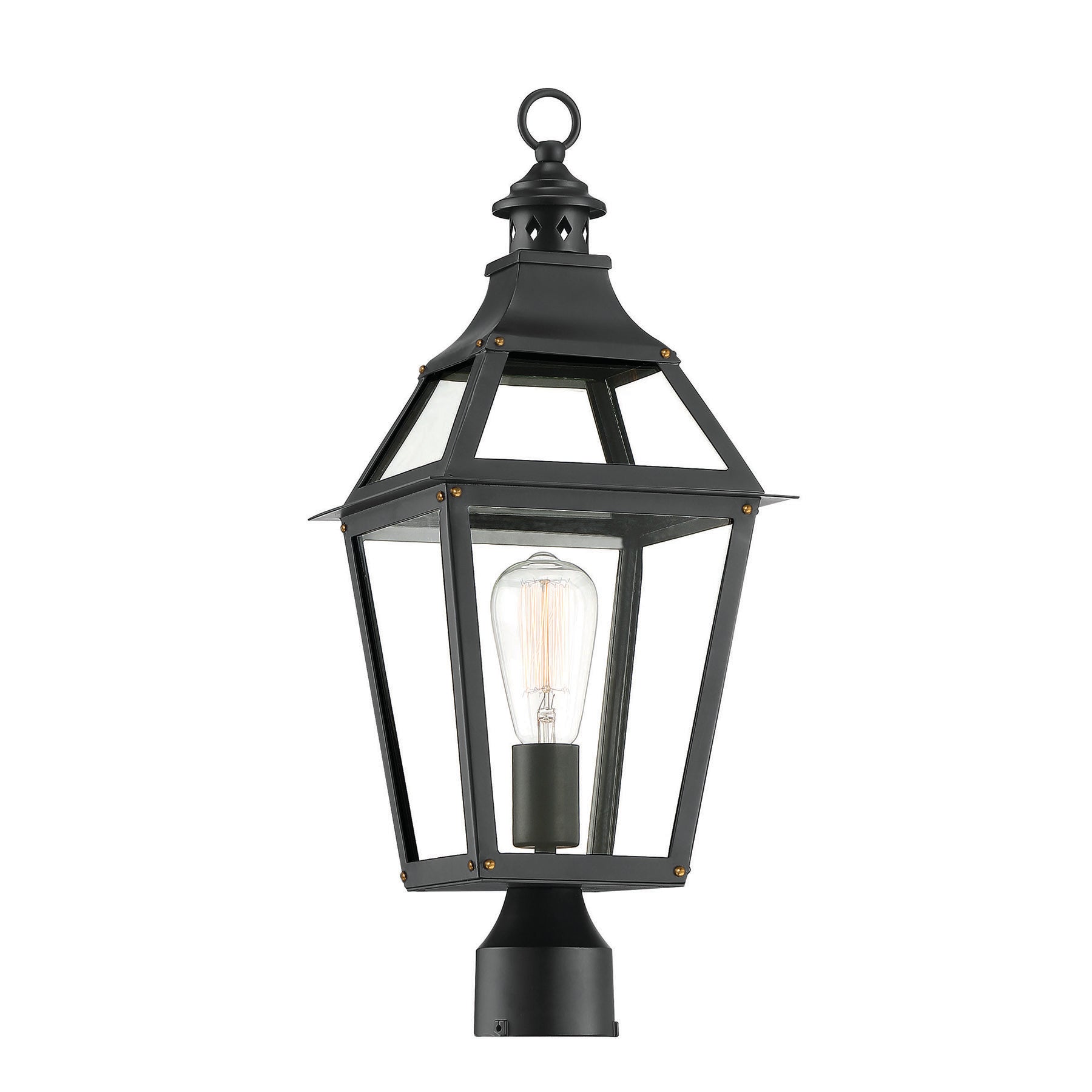 SAVOY HOUSE JACKSON OUTDOOR: POST LANTERN | 5-724-153