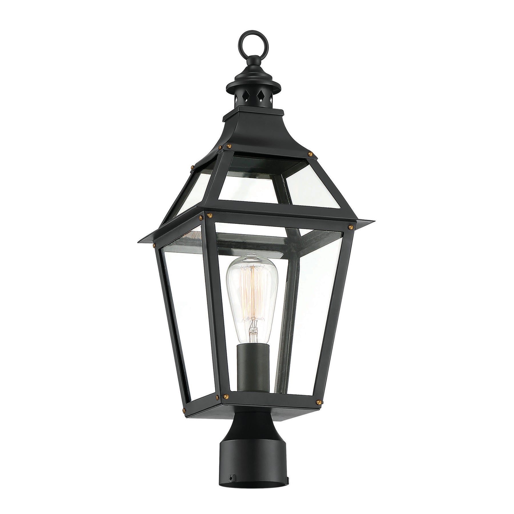 SAVOY HOUSE JACKSON OUTDOOR: POST LANTERN | 5-724-153