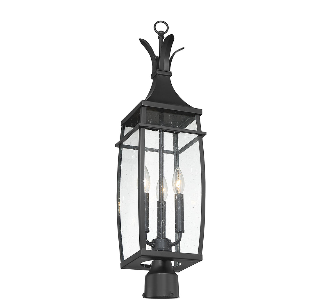 SAVOY HOUSE MONTPELIER OUTDOOR: POST LANTERN | 5-769-BK