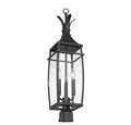 SAVOY HOUSE MONTPELIER OUTDOOR: POST LANTERN | 5-769-BK