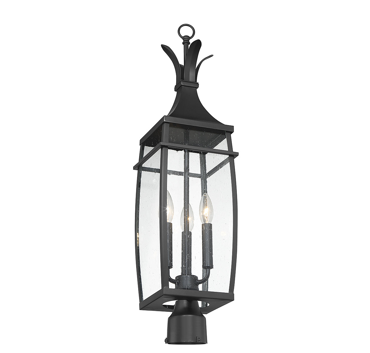 SAVOY HOUSE MONTPELIER OUTDOOR: POST LANTERN | 5-769-BK