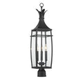 SAVOY HOUSE MONTPELIER OUTDOOR: POST LANTERN | 5-769-BK