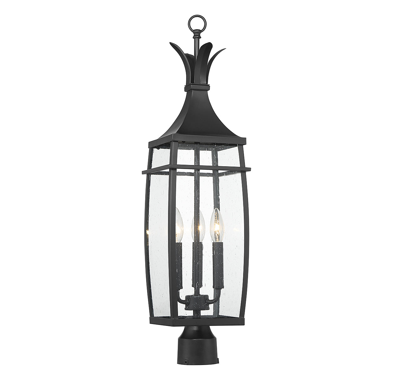 SAVOY HOUSE MONTPELIER OUTDOOR: POST LANTERN | 5-769-BK