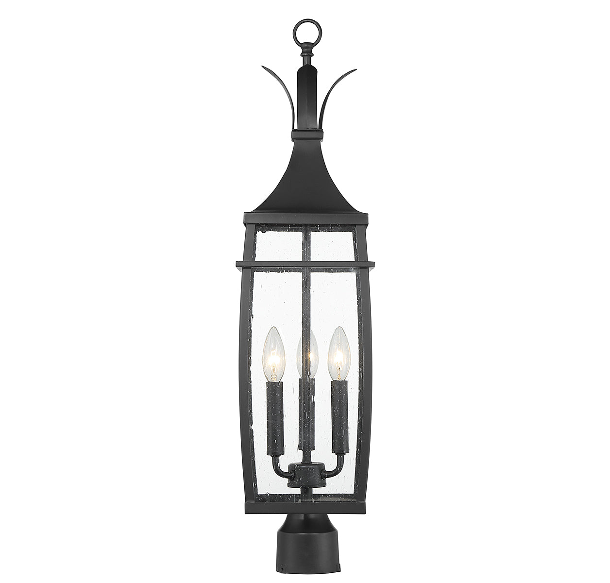 SAVOY HOUSE MONTPELIER OUTDOOR: POST LANTERN | 5-769-BK