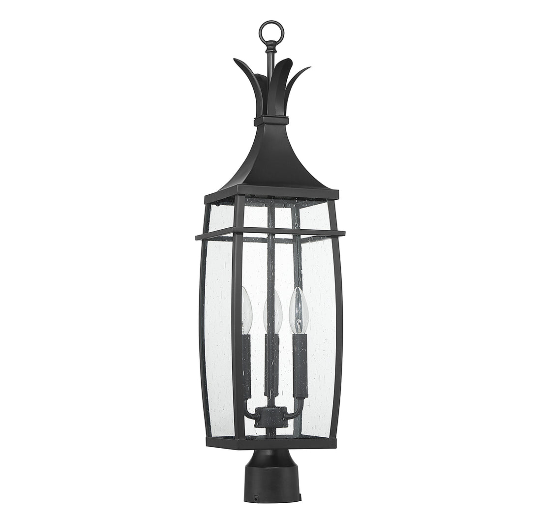 SAVOY HOUSE MONTPELIER OUTDOOR: POST LANTERN | 5-769-BK