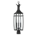 SAVOY HOUSE MONTPELIER OUTDOOR: POST LANTERN | 5-769-BK