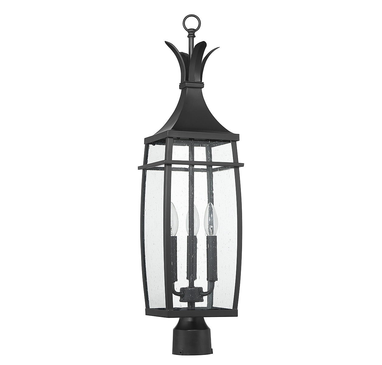 SAVOY HOUSE MONTPELIER OUTDOOR: POST LANTERN | 5-769-BK