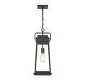 SAVOY HOUSE, BOONE OUTDOOR: HANGING LANTERN | 5-816-BK, OUTDOOR CEILING LIGHTS