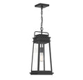 SAVOY HOUSE, BOONE OUTDOOR: HANGING LANTERN | 5-816-BK, OUTDOOR CEILING LIGHTS