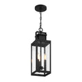 SAVOY HOUSE, ASCOTT OUTDOOR: HANGING LANTERN | 5-827-BK, OUTDOOR CEILING LIGHTS