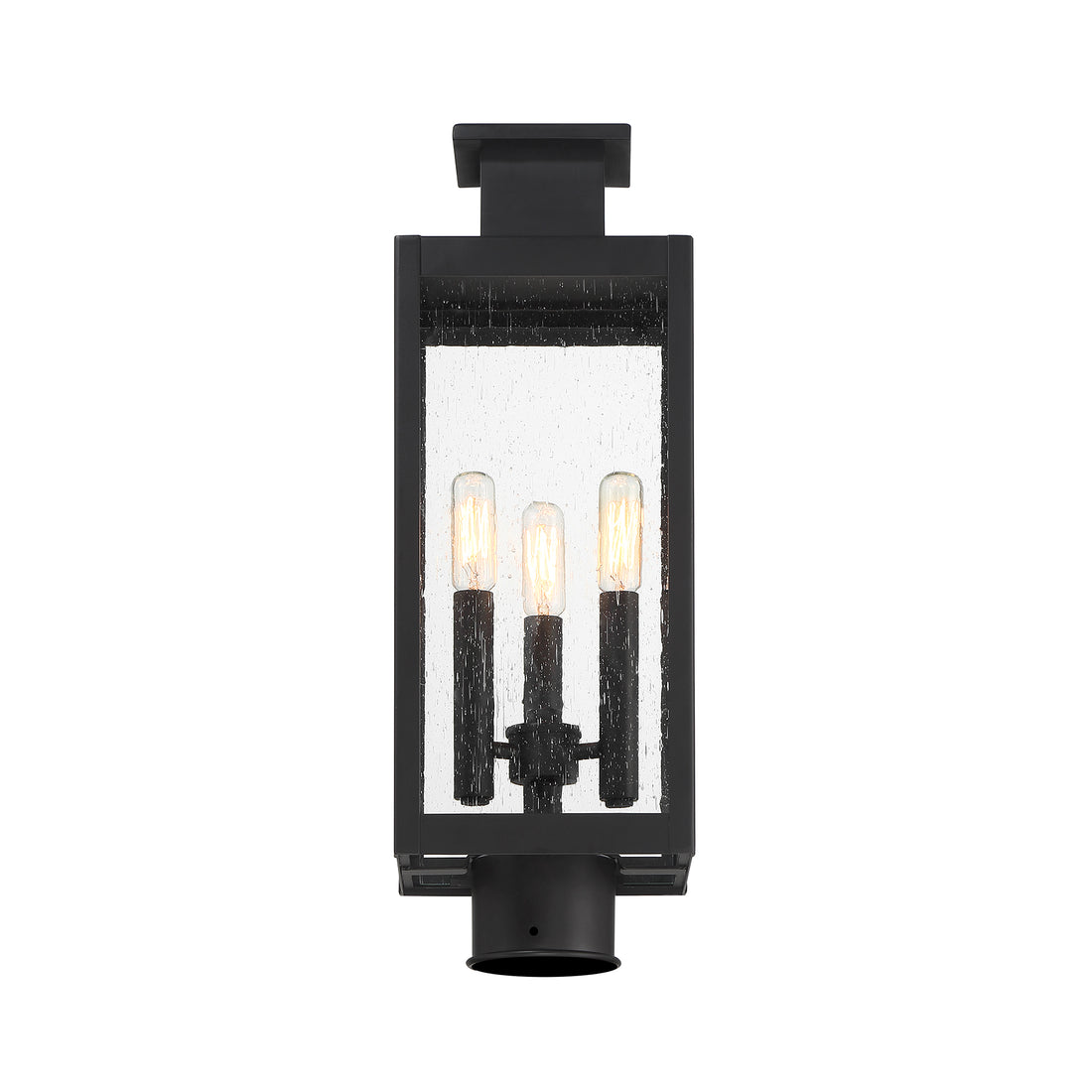 SAVOY HOUSE ASCOTT OUTDOOR: POST LANTERN | 5-828-BK
