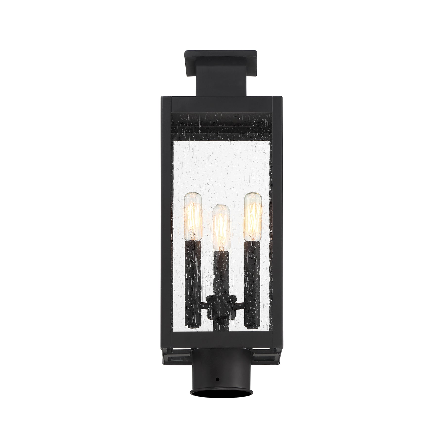 SAVOY HOUSE ASCOTT OUTDOOR: POST LANTERN | 5-828-BK