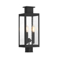 SAVOY HOUSE ASCOTT OUTDOOR: POST LANTERN | 5-828-BK