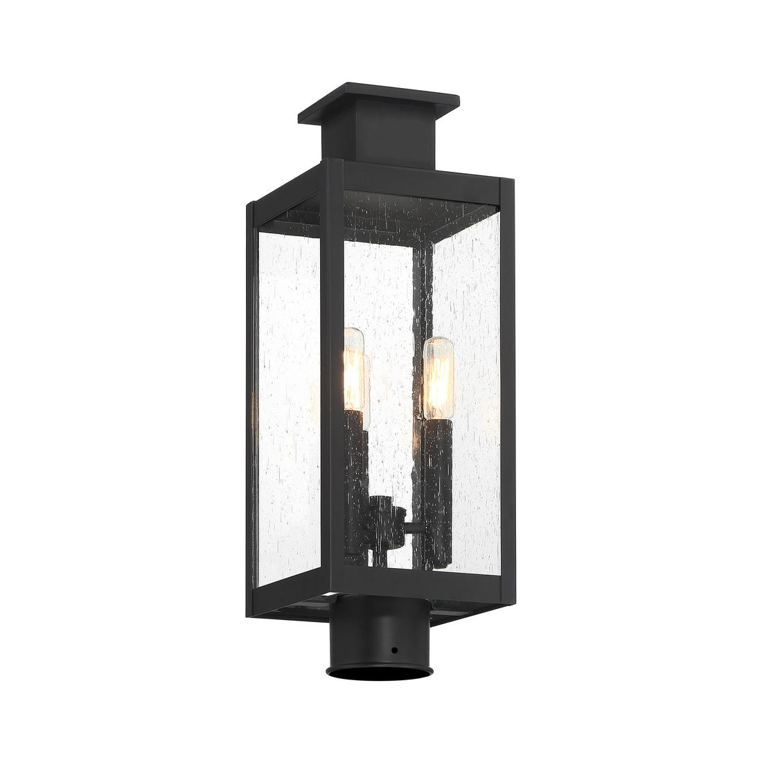 SAVOY HOUSE ASCOTT OUTDOOR: POST LANTERN | 5-828-BK