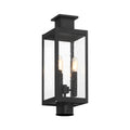 SAVOY HOUSE ASCOTT OUTDOOR: POST LANTERN | 5-828-BK
