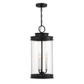 SAVOY HOUSE, ENGLEWOOD OUTDOOR: HANGING LANTERN | 5-901-BK, OUTDOOR CEILING LIGHT