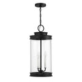 SAVOY HOUSE, ENGLEWOOD OUTDOOR: HANGING LANTERN | 5-901-BK, OUTDOOR CEILING LIGHT