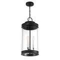 SAVOY HOUSE, ENGLEWOOD OUTDOOR: HANGING LANTERN | 5-901-BK, OUTDOOR CEILING LIGHT