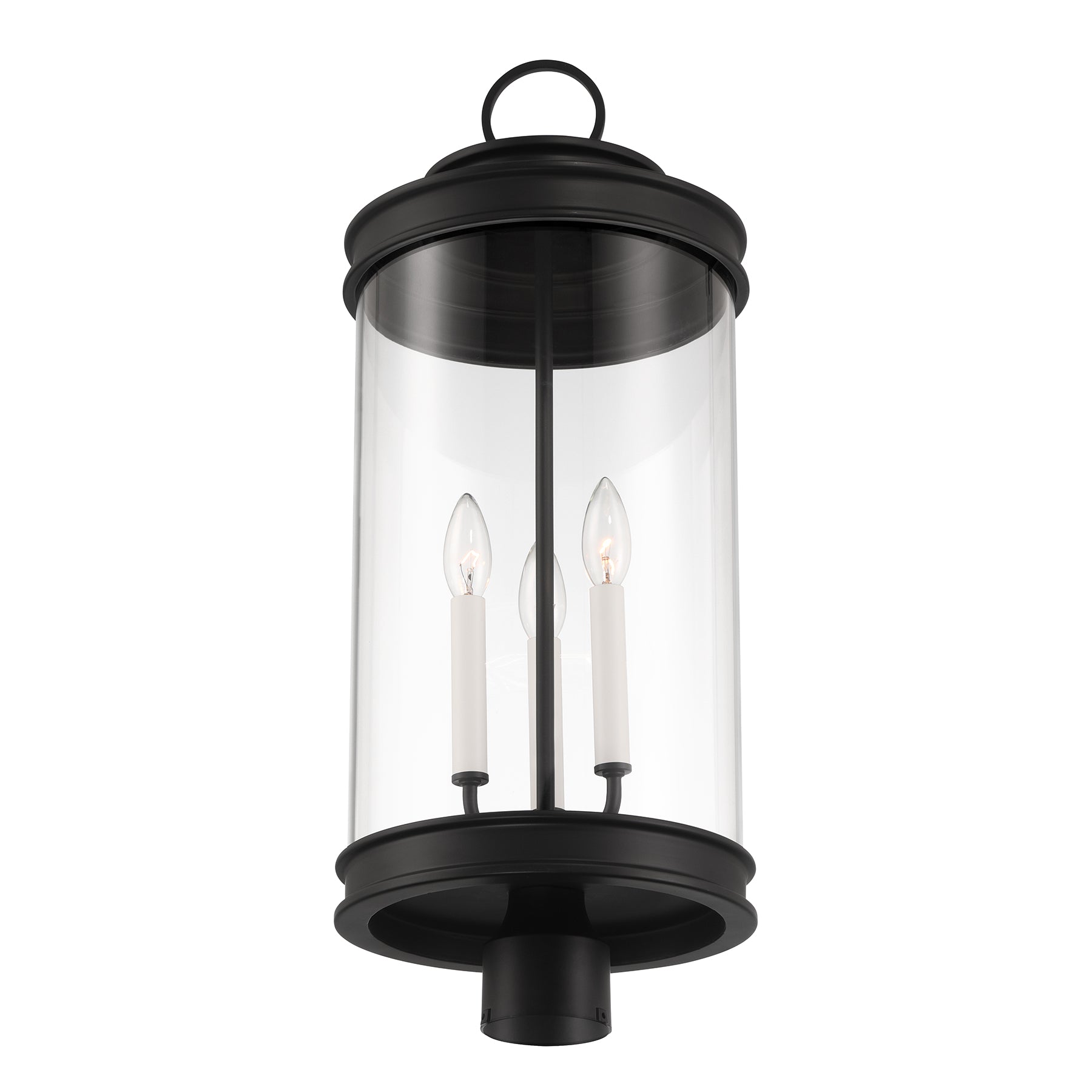 SAVOY HOUSE ENGLEWOOD OUTDOOR: POST LANTERN | 5-902-BK