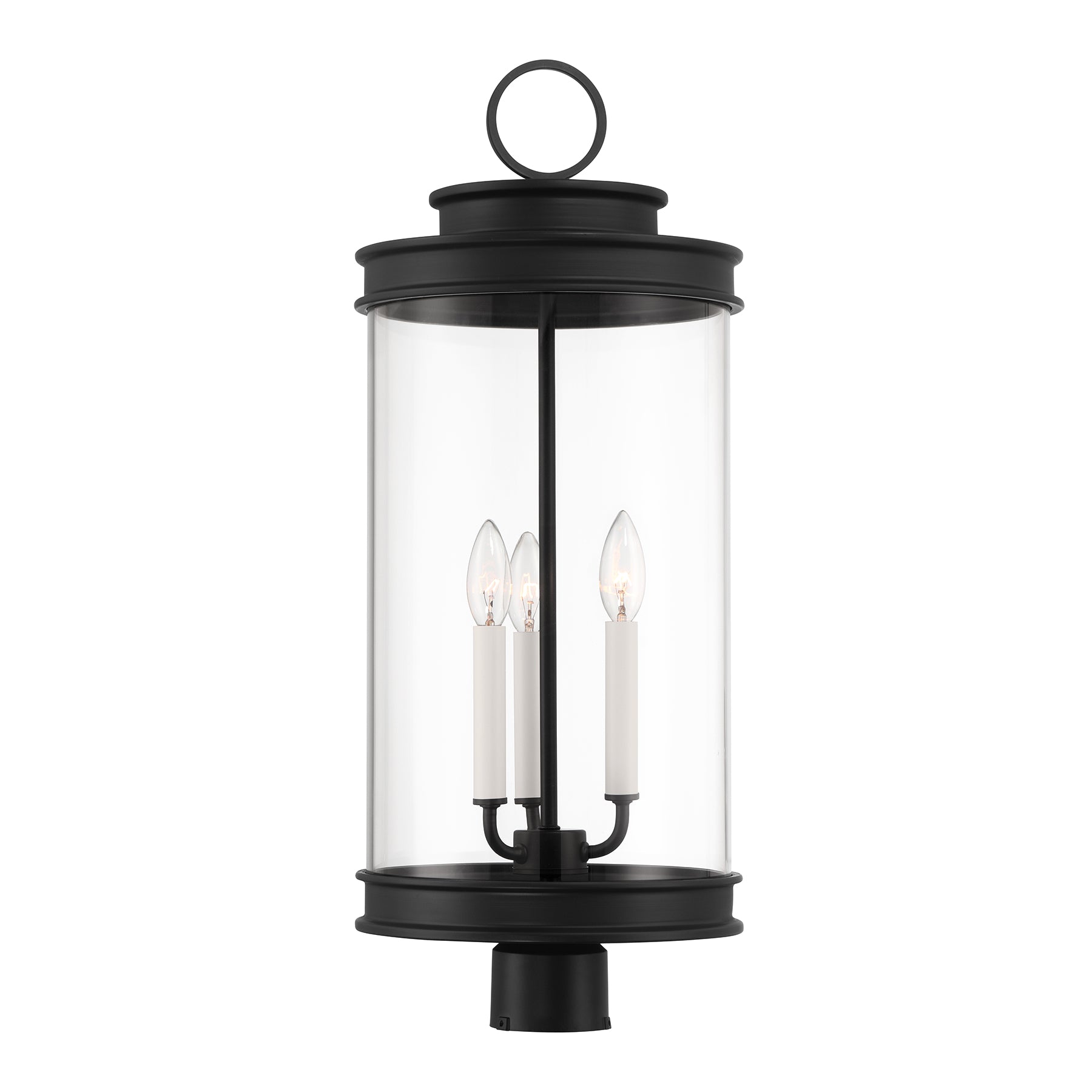 SAVOY HOUSE ENGLEWOOD OUTDOOR: POST LANTERN | 5-902-BK