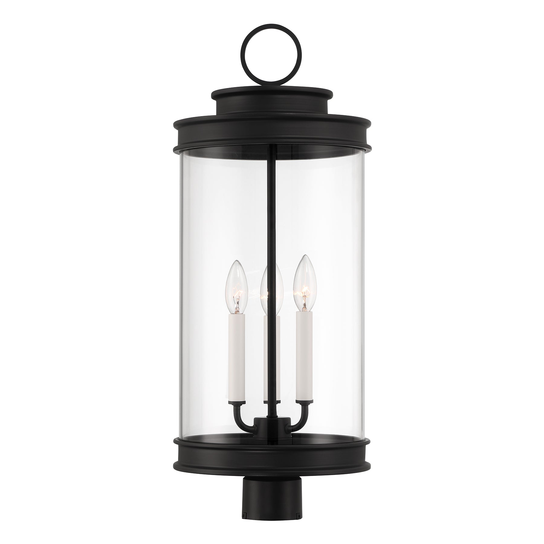 SAVOY HOUSE ENGLEWOOD OUTDOOR: POST LANTERN | 5-902-BK
