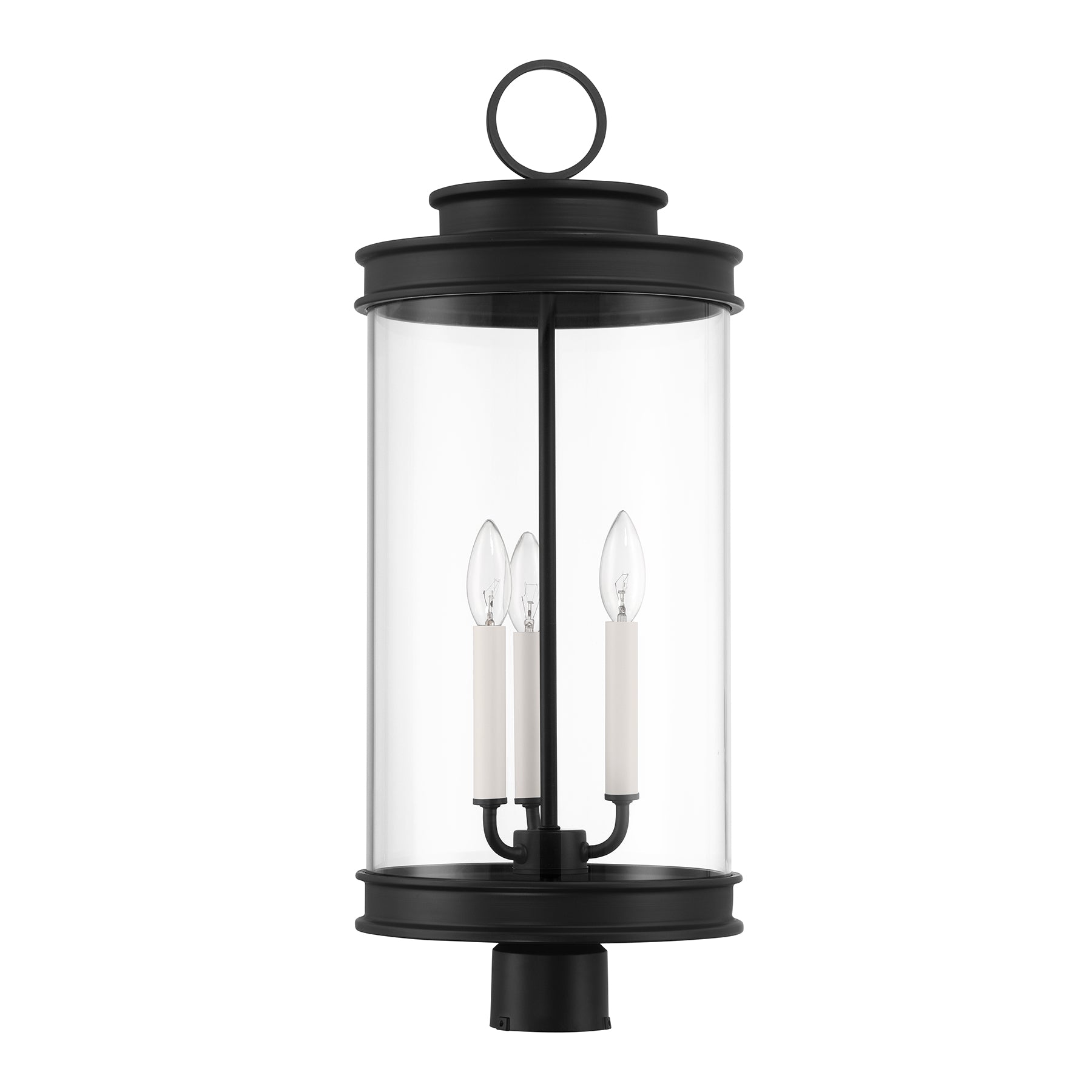 SAVOY HOUSE ENGLEWOOD OUTDOOR: POST LANTERN | 5-902-BK