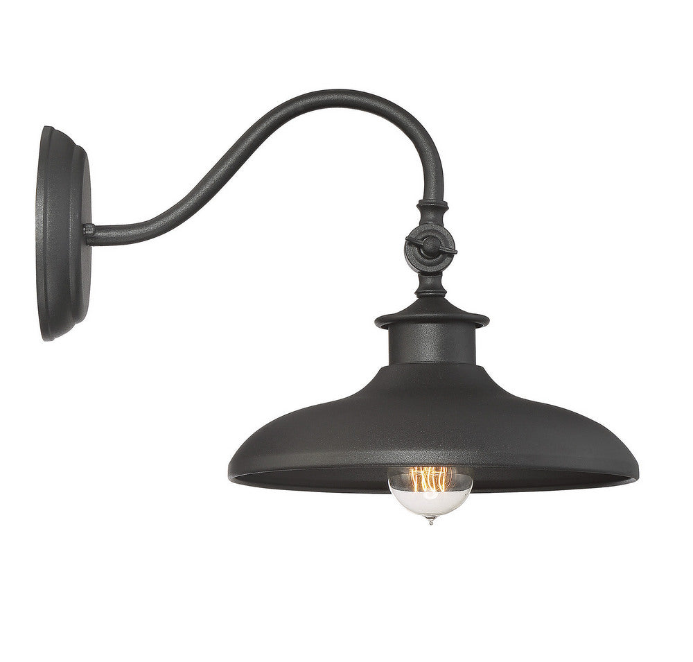 SAVOY HOUSE, RALEIGH OUTDOOR: WALL LANTERN | 5-9584-BK, OUTDOOR WALL LIGHTS