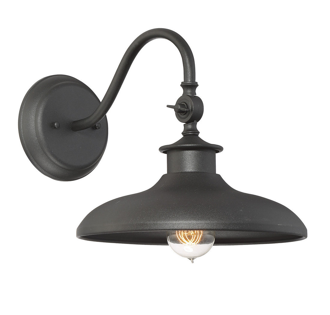 SAVOY HOUSE, RALEIGH OUTDOOR: WALL LANTERN | 5-9584-BK, OUTDOOR WALL LIGHTS