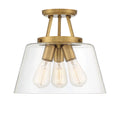 SAVOY ESSENTIALS, CALHOUN SEMI-FLUSH, SEMI FLUSH MOUNT LIGHT