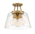 SAVOY ESSENTIALS, CALHOUN SEMI-FLUSH, SEMI FLUSH MOUNT LIGHT
