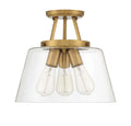 SAVOY ESSENTIALS, CALHOUN SEMI-FLUSH, SEMI FLUSH MOUNT LIGHT