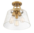SAVOY ESSENTIALS, CALHOUN SEMI-FLUSH, SEMI FLUSH MOUNT LIGHT