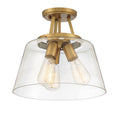 SAVOY ESSENTIALS, CALHOUN SEMI-FLUSH, SEMI FLUSH MOUNT LIGHT