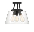 SAVOY ESSENTIALS, CALHOUN SEMI-FLUSH, SEMI FLUSH MOUNT LIGHT