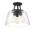 SAVOY ESSENTIALS, CALHOUN SEMI-FLUSH, SEMI FLUSH MOUNT LIGHT