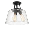 SAVOY ESSENTIALS, CALHOUN SEMI-FLUSH, SEMI FLUSH MOUNT LIGHT