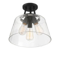SAVOY ESSENTIALS, CALHOUN SEMI-FLUSH, SEMI FLUSH MOUNT LIGHT