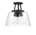 SAVOY ESSENTIALS, CALHOUN SEMI-FLUSH, SEMI FLUSH MOUNT LIGHT