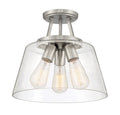 SAVOY ESSENTIALS, CALHOUN SEMI-FLUSH, SEMI FLUSH MOUNT LIGHT