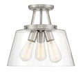 SAVOY ESSENTIALS, CALHOUN SEMI-FLUSH, SEMI FLUSH MOUNT LIGHT