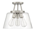 SAVOY ESSENTIALS, CALHOUN SEMI-FLUSH, SEMI FLUSH MOUNT LIGHT