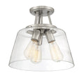 SAVOY ESSENTIALS, CALHOUN SEMI-FLUSH, SEMI FLUSH MOUNT LIGHT