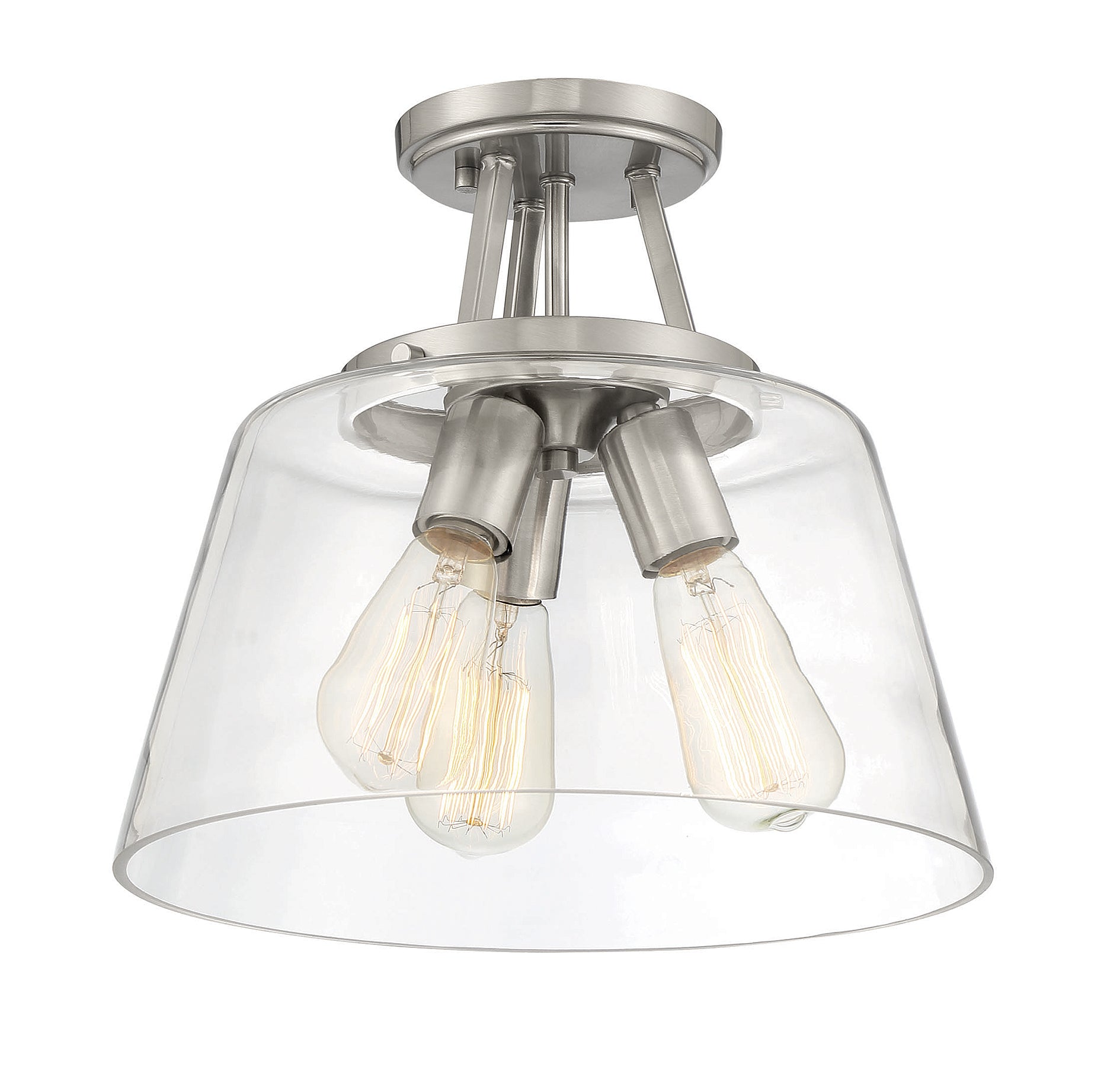 SAVOY ESSENTIALS, CALHOUN SEMI-FLUSH, SEMI FLUSH MOUNT LIGHT