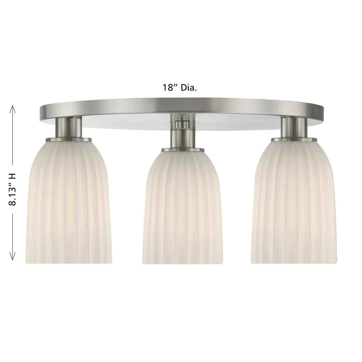 SAVOY ESSENTIALS, BALDWIN FLUSH MOUNT, FLUSH MOUNT CEILING LIGHTS