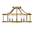 SAVOY HOUSE, STOCKTON SEMI-FLUSH, SEMI FLUSH MOUNT LIGHT