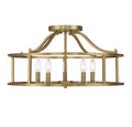 SAVOY HOUSE, STOCKTON SEMI-FLUSH, SEMI FLUSH MOUNT LIGHT