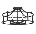 SAVOY HOUSE, STOCKTON SEMI-FLUSH, SEMI FLUSH MOUNT LIGHT