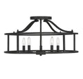 SAVOY HOUSE, STOCKTON SEMI-FLUSH, SEMI FLUSH MOUNT LIGHT