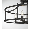 SAVOY HOUSE, STOCKTON SEMI-FLUSH, SEMI FLUSH MOUNT LIGHT