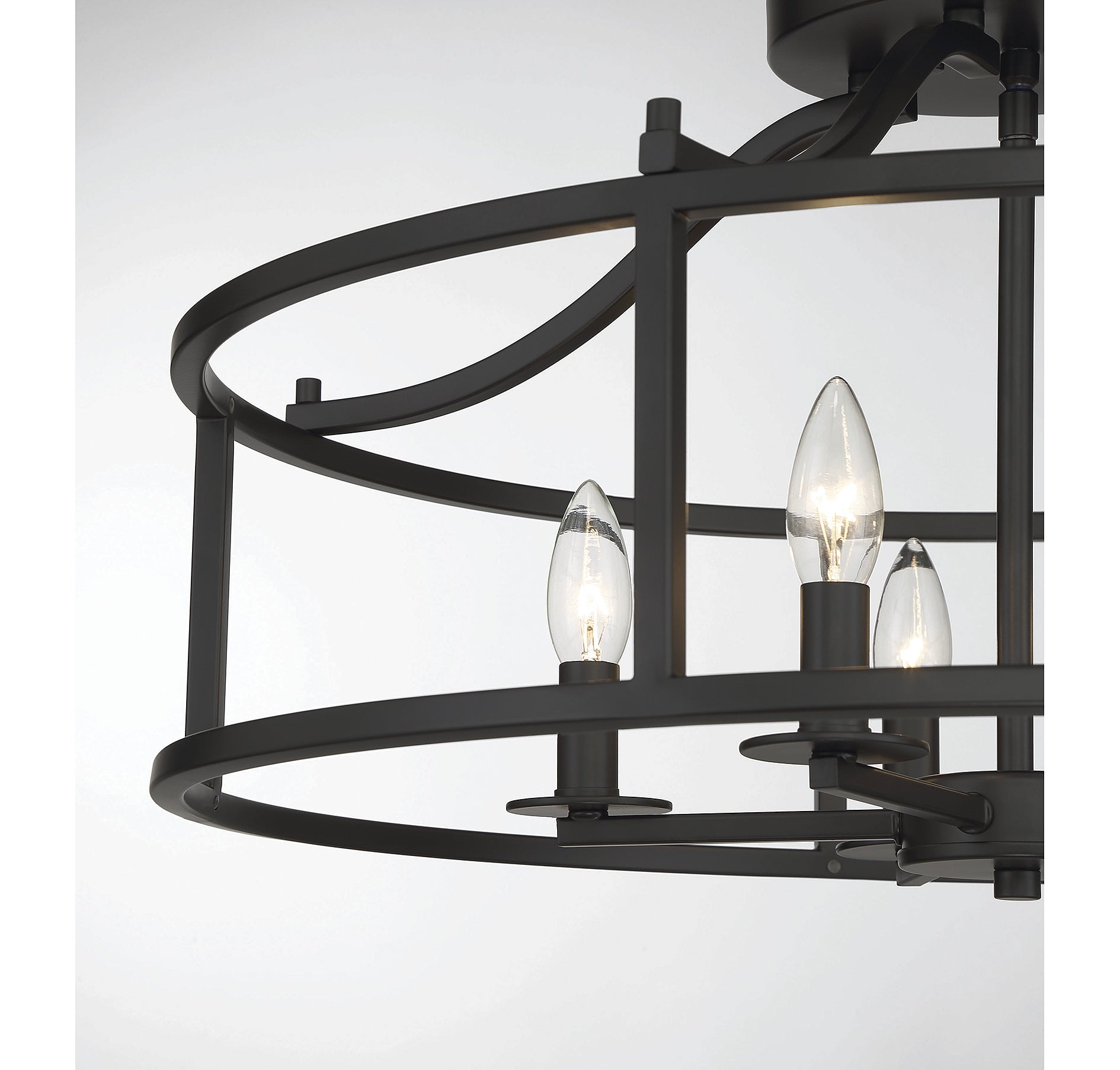 SAVOY HOUSE, STOCKTON SEMI-FLUSH, SEMI FLUSH MOUNT LIGHT